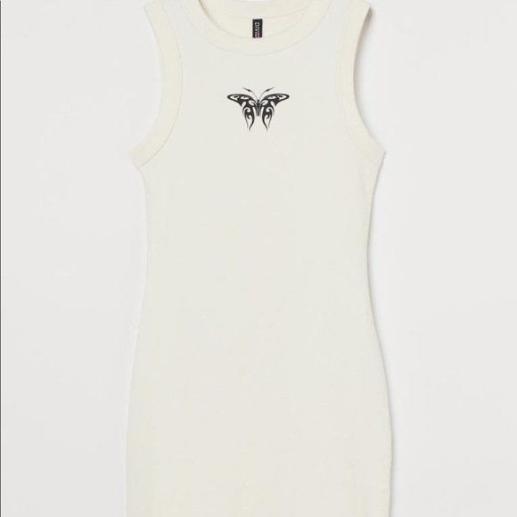H&M Butterfly Tank Top Dress - Picture 3 of 7